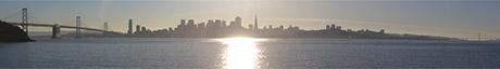 Super-Blick auf San Francisco
