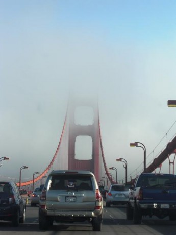 Golden Gate Bridge im Nebel